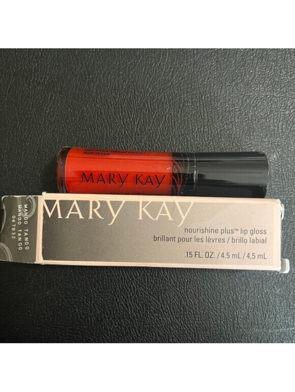 New Mary Kay Nourishine Plus Lip Gloss - Mango Tango